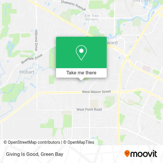 Giving Is Good map