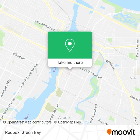 Redbox map