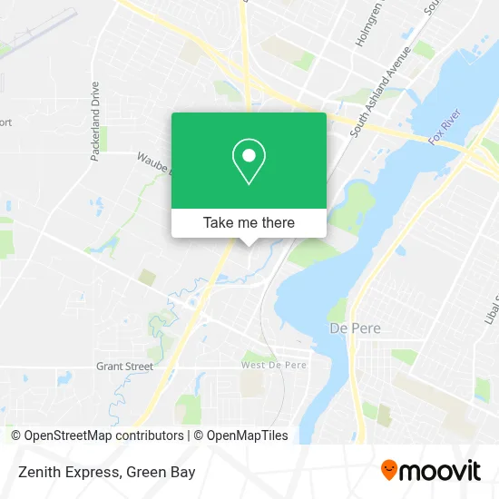 Zenith Express map