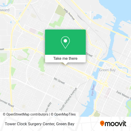 Tower Clock Surgery Center map
