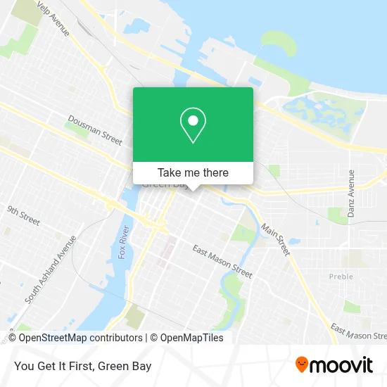 You Get It First map