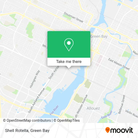 Shell Rotella map