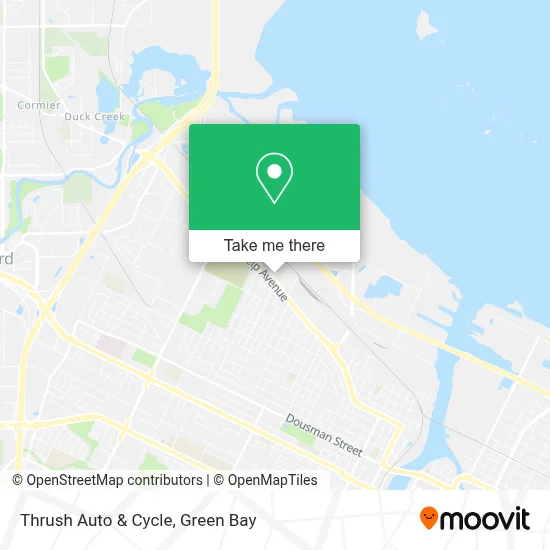 Thrush Auto & Cycle map