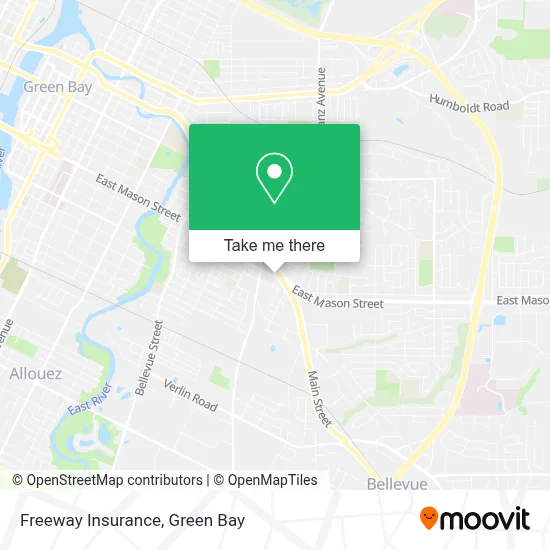 Freeway Insurance map