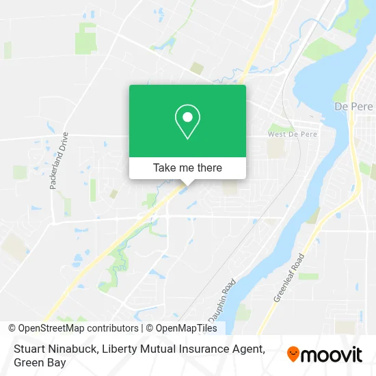 Stuart Ninabuck, Liberty Mutual Insurance Agent map