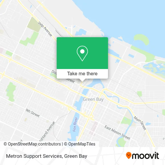 Metron Support Services map