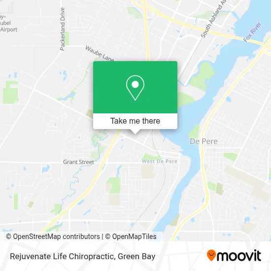 Rejuvenate Life Chiropractic map