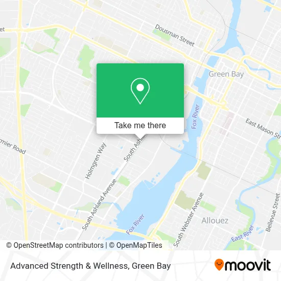 Advanced Strength & Wellness map