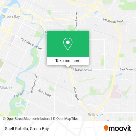 Shell Rotella map