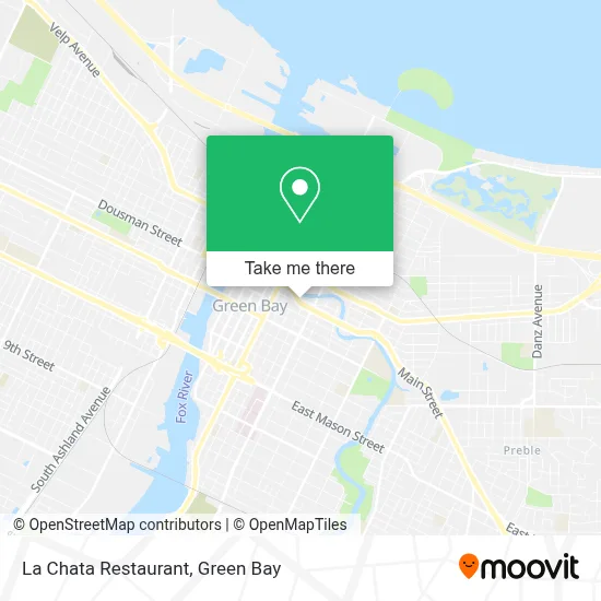 La Chata Restaurant map