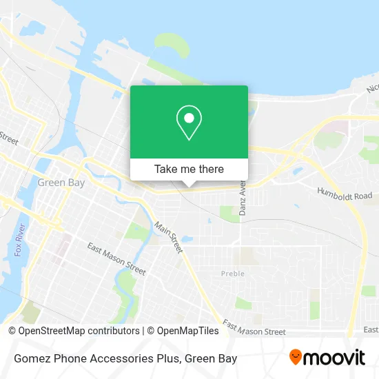 Gomez Phone Accessories Plus map