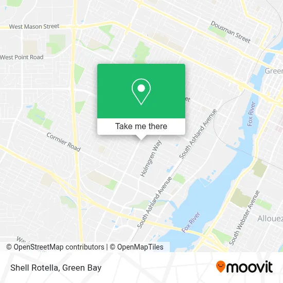 Mapa de Shell Rotella