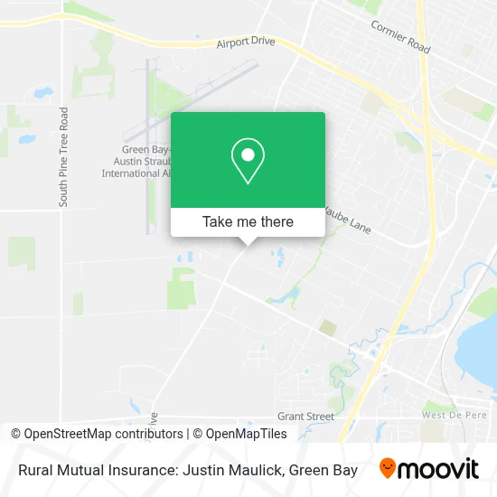 Mapa de Rural Mutual Insurance: Justin Maulick
