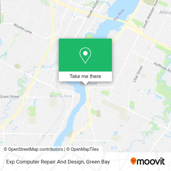Exp Computer Repair And Design map