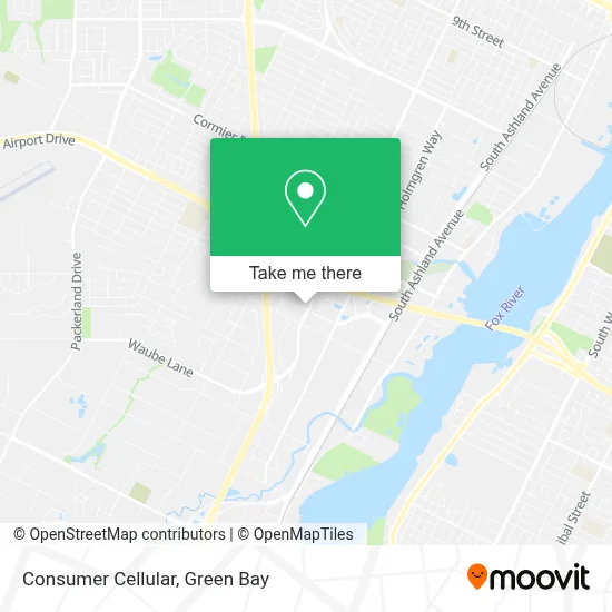 Consumer Cellular map