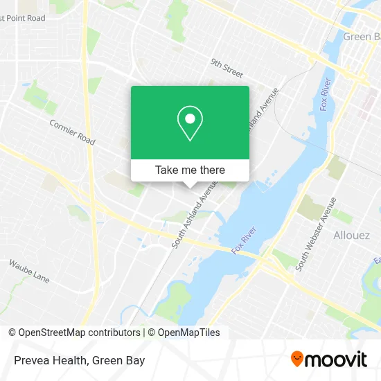 Prevea Health map