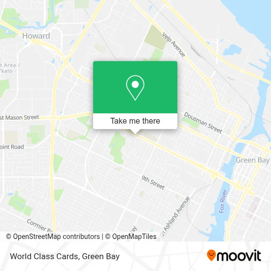 Mapa de World Class Cards