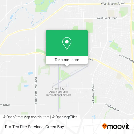 Pro-Tec Fire Services map