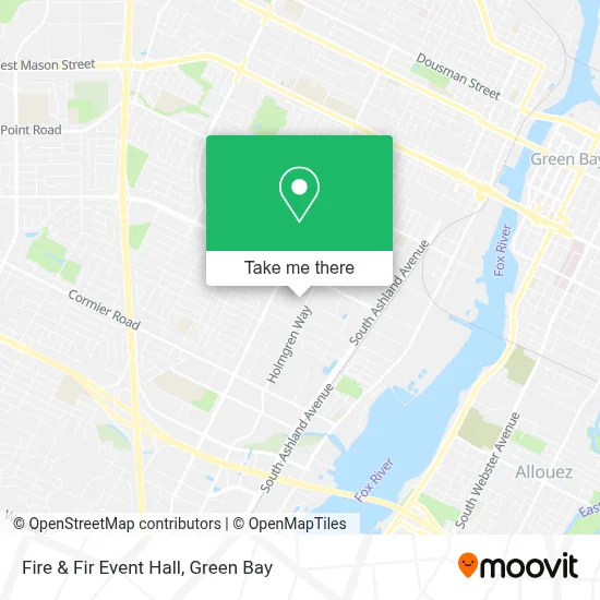 Fire & Fir Event Hall map