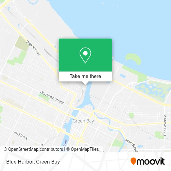 Blue Harbor map