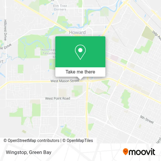 Wingstop map