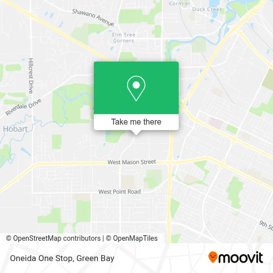 Oneida One Stop map