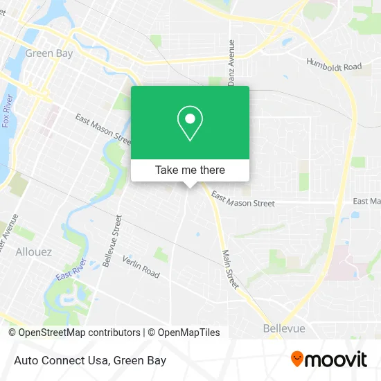 Auto Connect Usa map