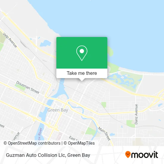 Guzman Auto Collision Llc map