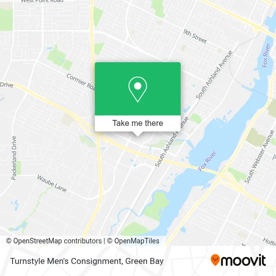 Turnstyle Men's Consignment map