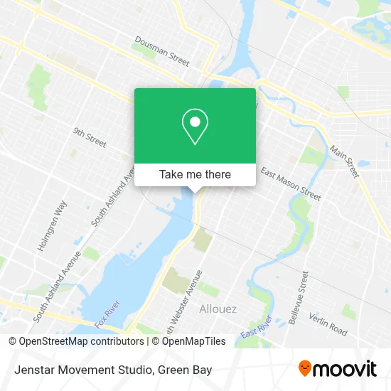 Jenstar Movement Studio map