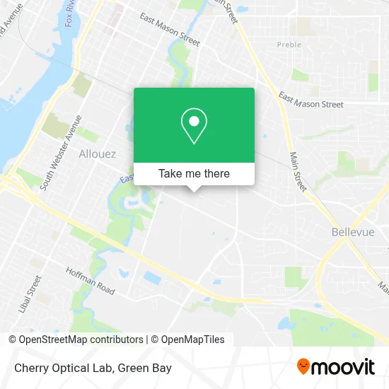 Cherry Optical Lab map