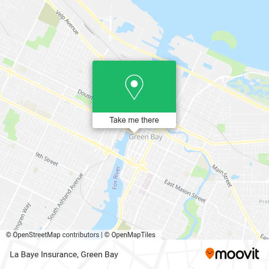 La Baye Insurance map