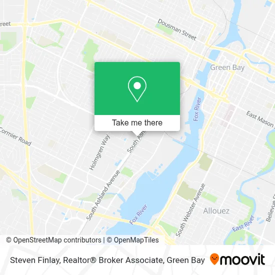 Steven Finlay, Realtor® Broker Associate map