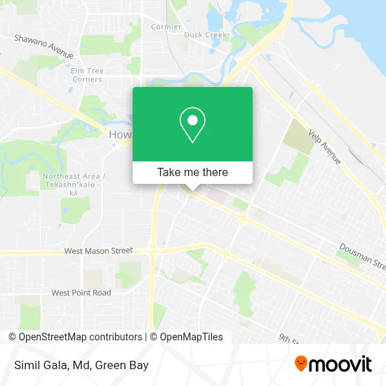 Simil Gala, Md map