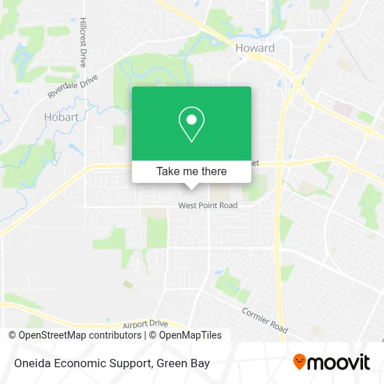 Oneida Economic Support map