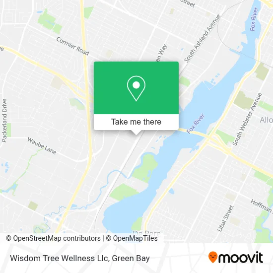 Wisdom Tree Wellness Llc map