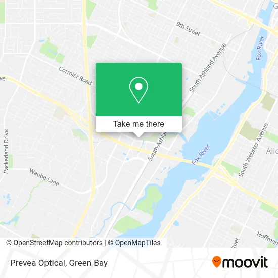 Prevea Optical map