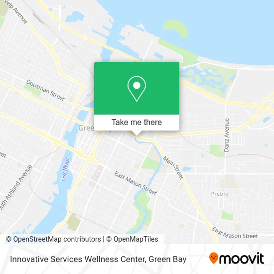 Innovative Services Wellness Center map
