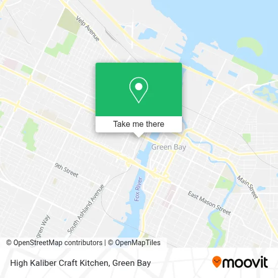 High Kaliber Craft Kitchen map