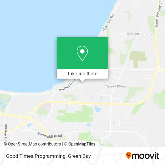 Good Times Programming map