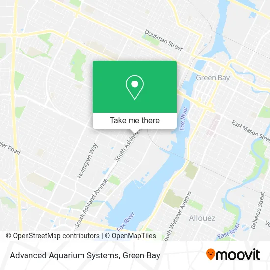 Advanced Aquarium Systems map