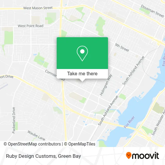 Mapa de Ruby Design Customs