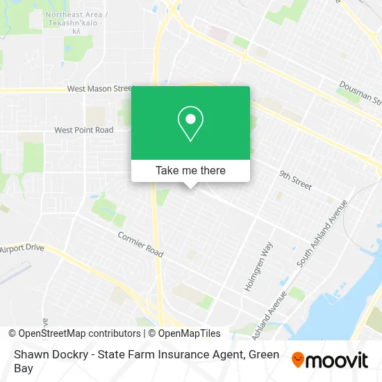 Shawn Dockry - State Farm Insurance Agent map