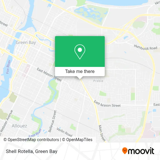 Mapa de Shell Rotella