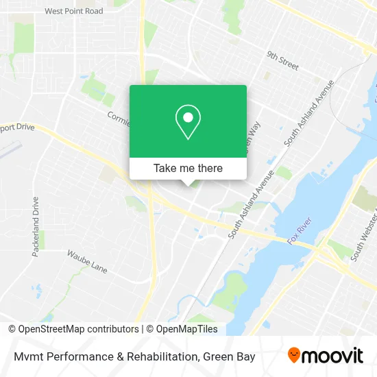 Mvmt Performance & Rehabilitation map