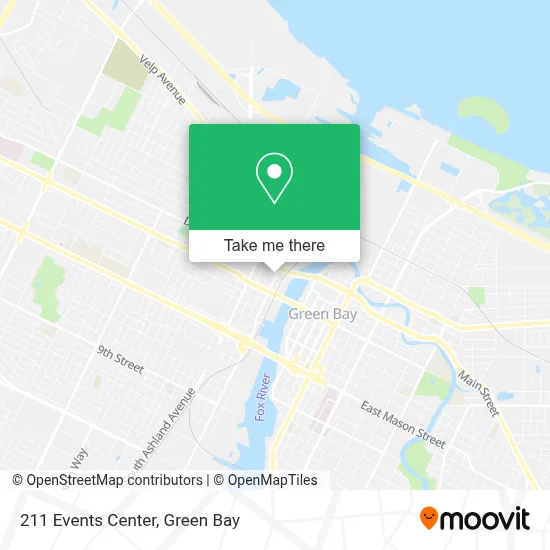 211 Events Center map