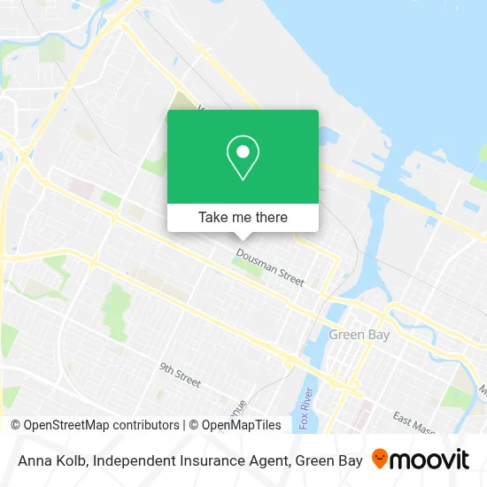 Anna Kolb, Independent Insurance Agent map