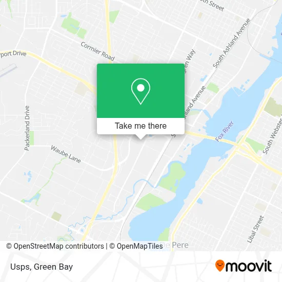 Usps map