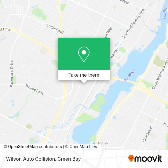 Wilson Auto Collision map