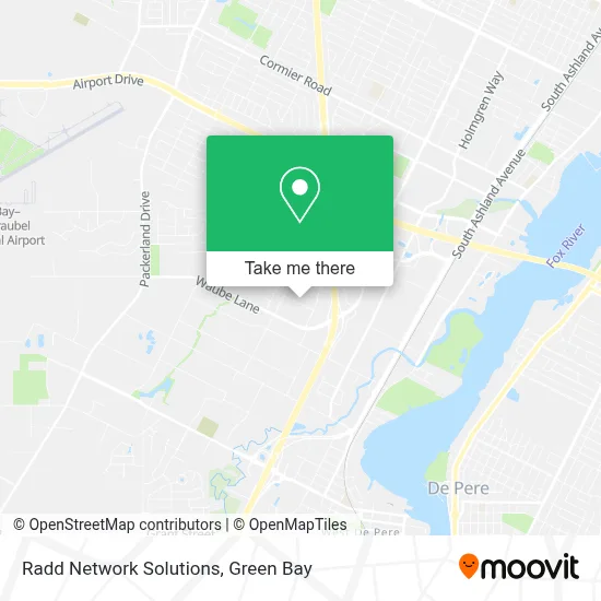 Mapa de Radd Network Solutions